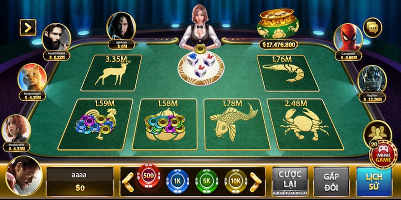 Vài nét chung về Game Bầu Cua Tôm Cá Rikvip 